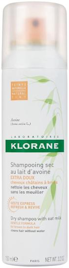 Klorane Dry Shampoo With Oat Milk - Natural Tint - 3.2 Oz