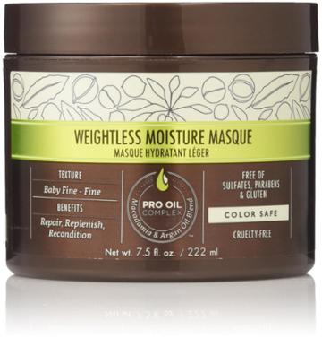 Macadamia Professional Weightless Moisture Masque - 7.5 Oz