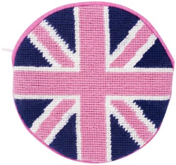 Jonathan Adler Brit Flag Compact Case (round)