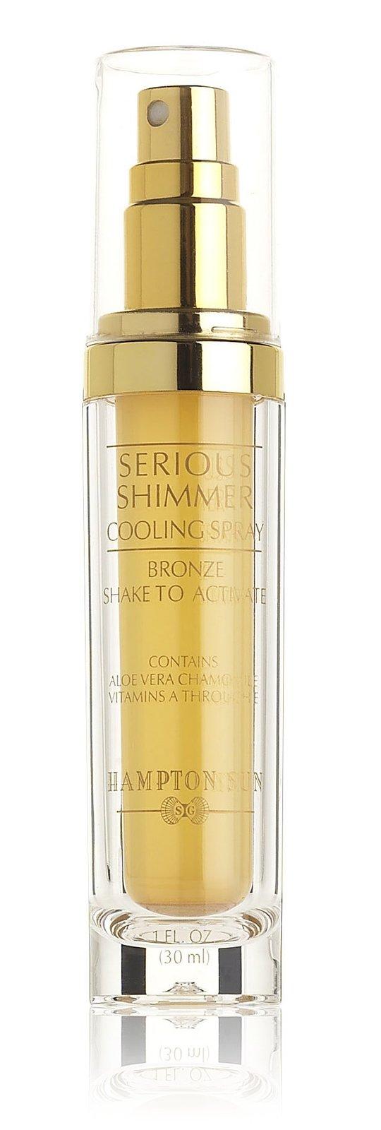 Hampton Sun Serious Shimmer Cooling Spray In Bronze