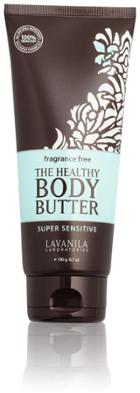 Lavanila The Healthy Body Butter Super Sensitive - Fragrance Free - 6.7 Oz