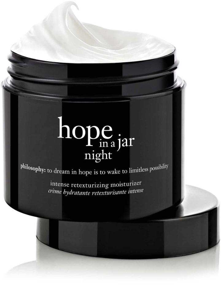 Philosophy Hope In A Jar Night Intensive Retexturizing Moisturizer