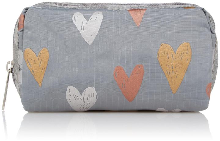 Lesportsac Rectangular Cosmetic - Glimmer Hearts