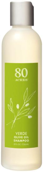 80 Acres Verde Olive Oil Shampoo - 8 Oz