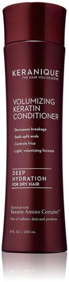 Keranique Deep Hydration Volumizing Keratin Conditioner - 8 Oz