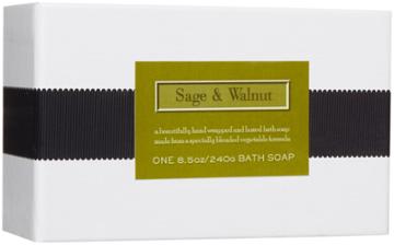 Lafco House & Home Bath Soap - Sage & Walnut