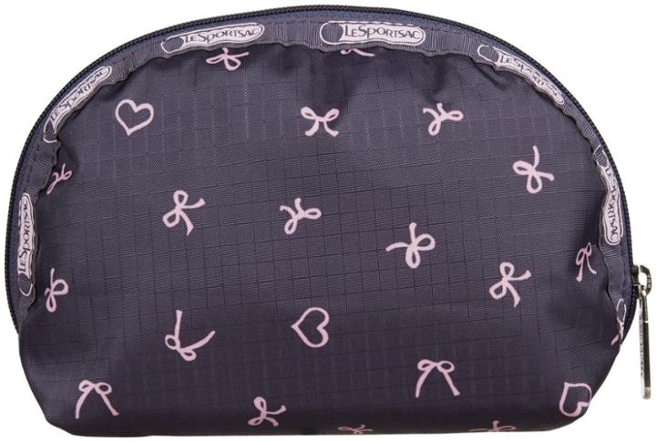 Lesportsac Medium Dome Cosmetic - Dancing Bows