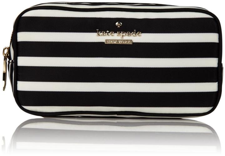 Kate Spade New York Classic Nylon Ezra - Black/clotted Cream