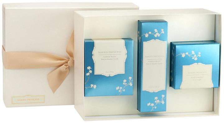 Naked Princess Boudoir Essentials Gift Set - Vanille Blanc - 3 Ct