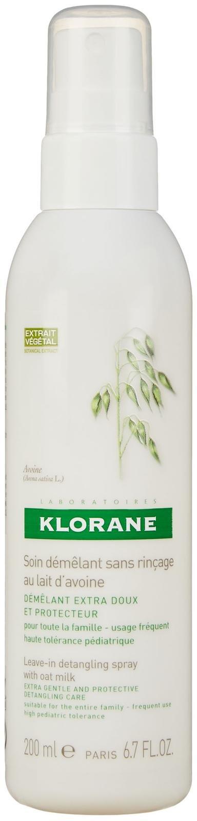 Klorane Leave-in Detangling Spray With Oat Milk - 6.7 Oz