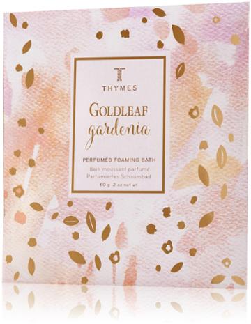 Thymes Goldleaf Gardenia Bath Powder Envelope - 3 Oz