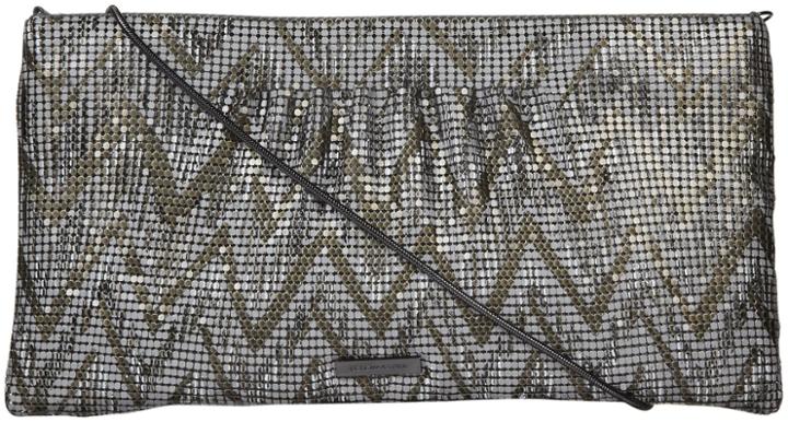 Bcbg Max Azria Jagger Evening Clutch - Gunmetal