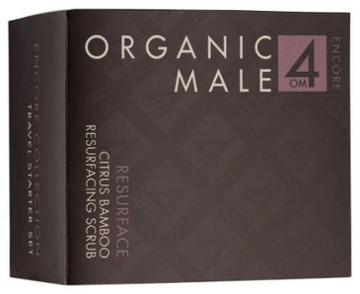 Organic Male Om4 Travel Starter Citrus Bamboo Resurfacing Scrub