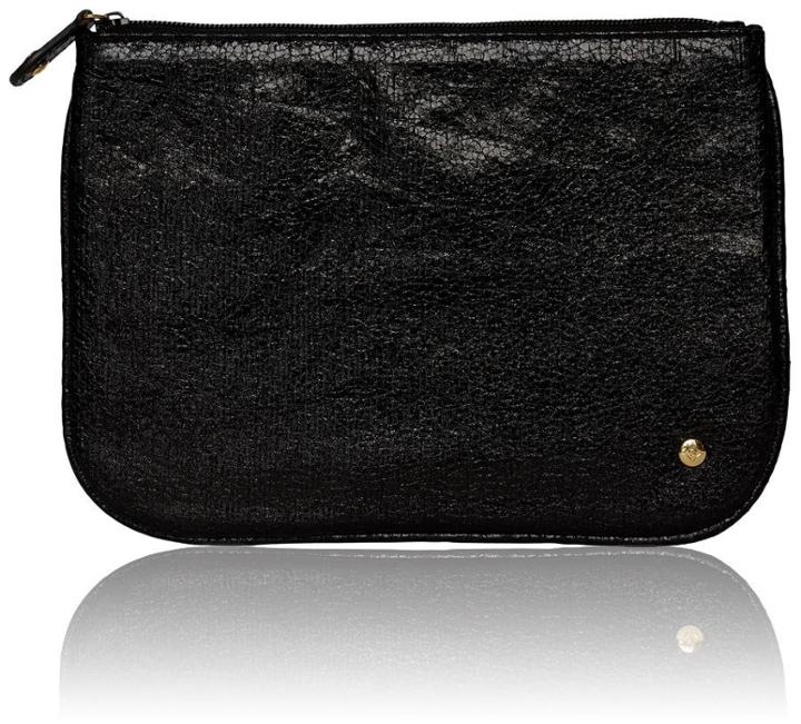 Stephanie Johnson Large Flat Pouch - Tinseltown Black