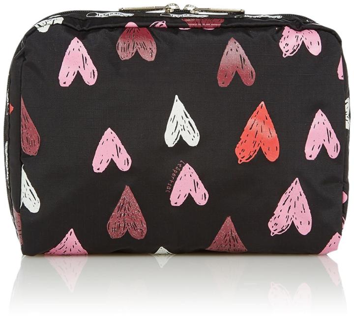 Lesportsac Extra Large Rectangular Cosmetic - Passion Hearts