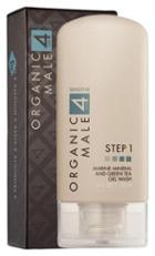 Organic Male Om4 Sensitive Step 1: Marine Mineral & Green Tea Gel Wash