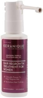 Keranique Hair Regrowth Treatment - Minoxidil Extended Nozzle Sprayer - 2 Oz