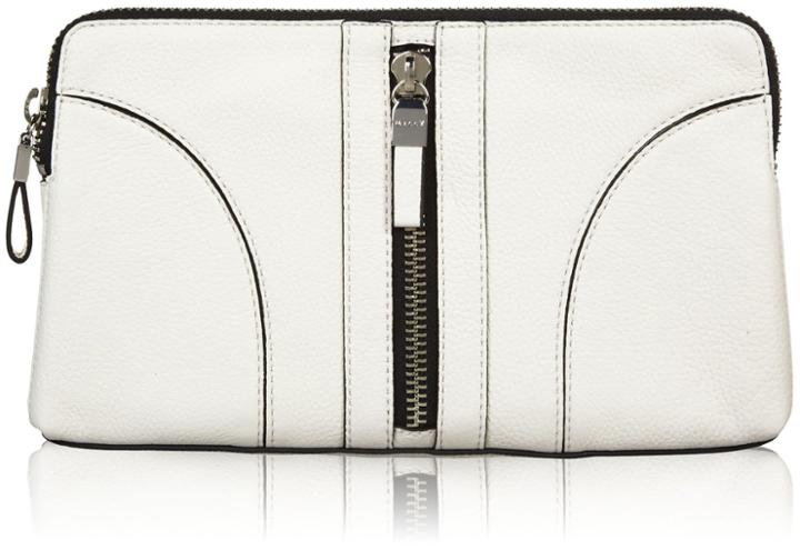 Milly Jayden Clutch - White