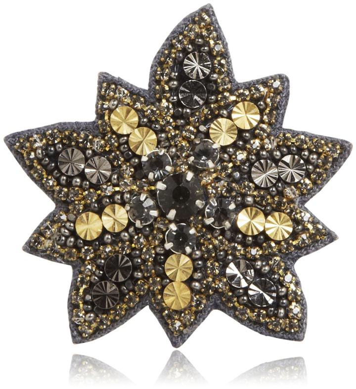 Deepa Gurnani Petal Star Burst Clip - Gun