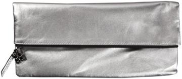 Bcbg Max Azria Carina Evening Clutch - Silver