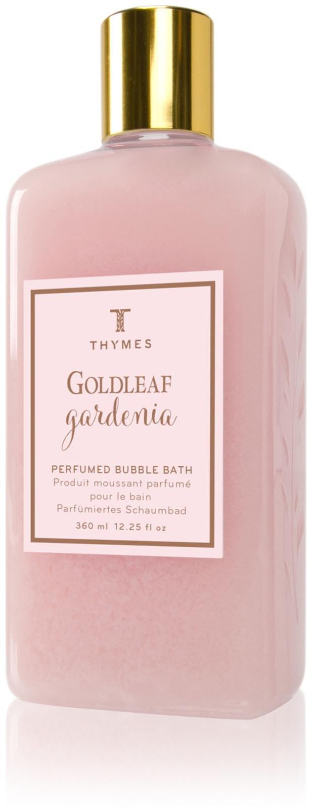Thymes Goldleaf Gardenia Bubble Bath