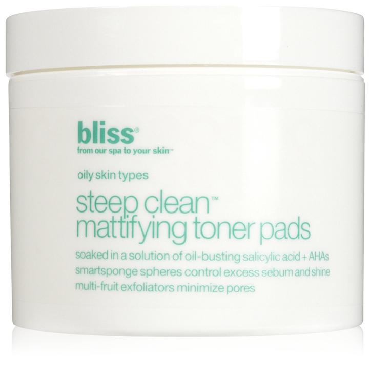 Bliss Steep Clean Pore Minimizing Toner Pads