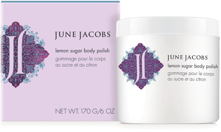 June Jacobs Lemon Sugar Body Polish - 6 Oz