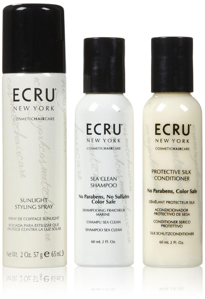 Ecru New York Sea Clean Travel & Trial Set
