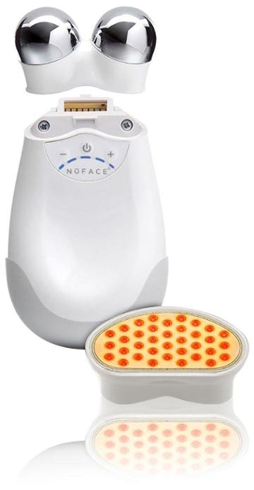 Nuface Trinity Facial Trainer Kit   Trinity Wrinkle Reducer Attachment Set - White