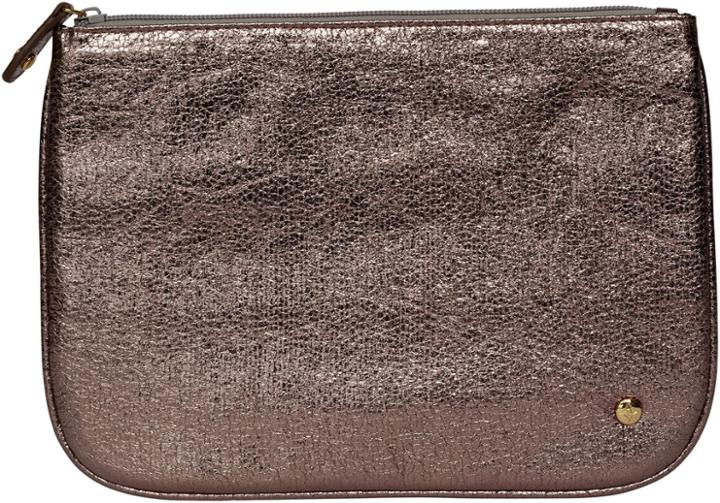 Stephanie Johnson Large Flat Pouch - Tinseltown Gunmetal