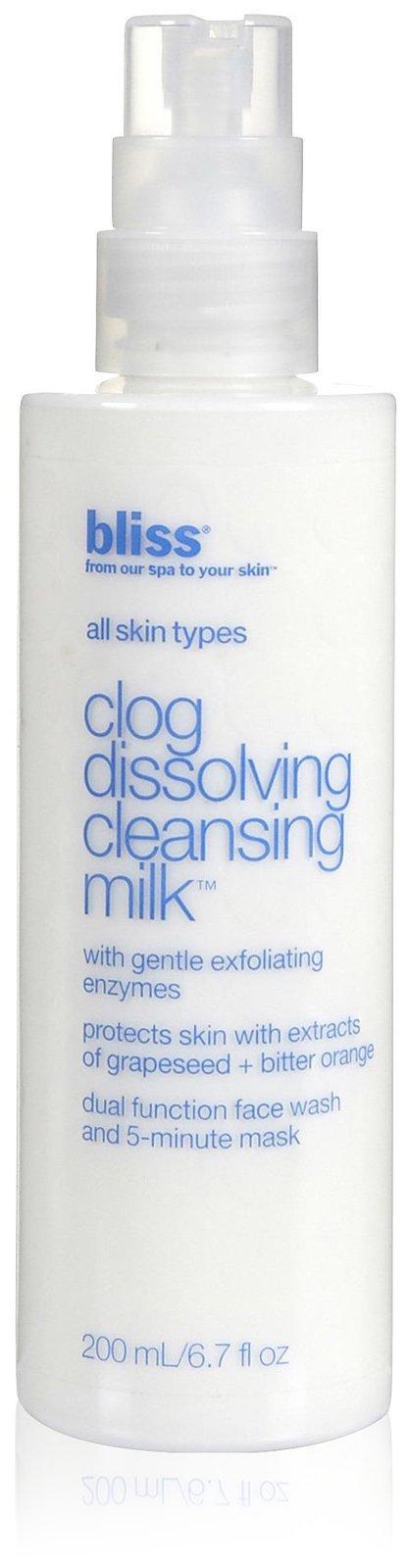Bliss Clog Dissolving Cleansing Milk- 6.7 Oz.