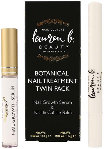 Lauren B. Beauty Botanical Nail Treatments Growth Serum & Nail & Cuticle Balm