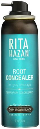 Rita Hazan Root Concealer For Gray Coverage-dark Brown/black