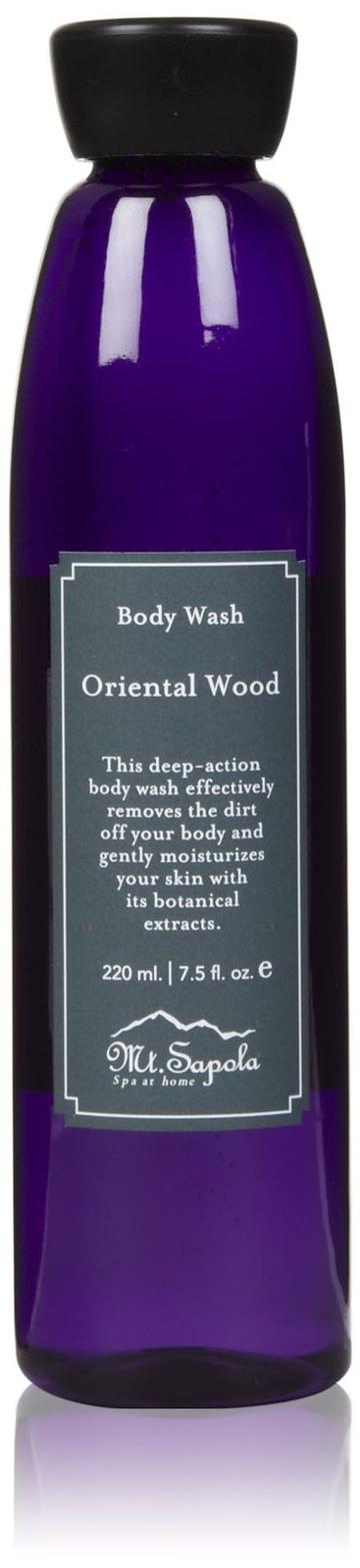 Mt. Sapola Body Wash - Oriental Wood - 7.5 Oz
