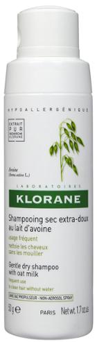 Klorane Gentle Dry Shampoo With Oat Milk, Non-aerosol