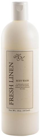 Hillhouse Naturals Fresh Linen Collection Body Wash - 16 Oz