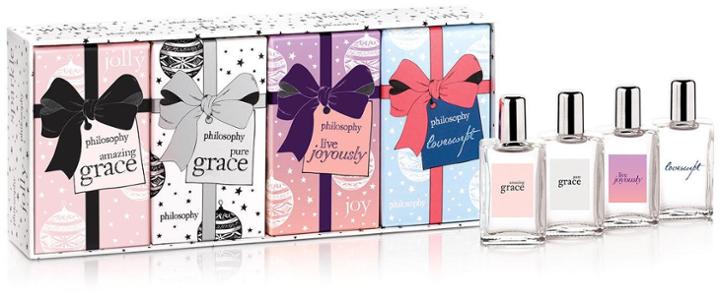 Philosophy Wishing You Grace, Love And Joy Coffret - 4 Ct