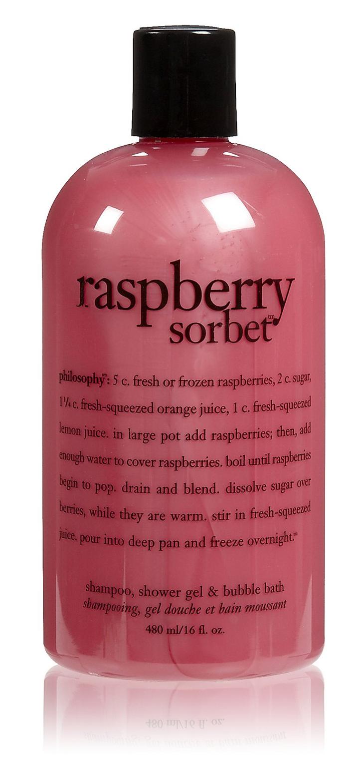 Philosophy Shampoo, Shower Gel & Bubble Bath - Raspberry Sorbet - 16 Oz