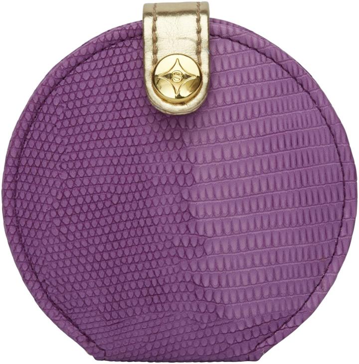Stephanie Johnson Snap Mirror - Galapagos Deep Orchid