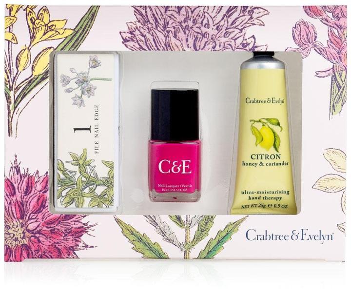 Crabtree & Evelyn Citron, Honey & Coriander Pretty Hands - 3ct