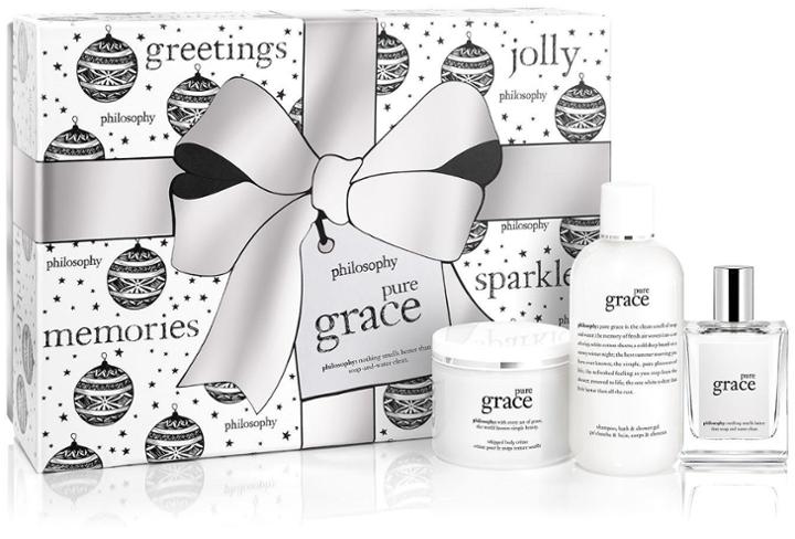 Philosophy Pure Grace Pure Grace Holiday Collection 3pc Set