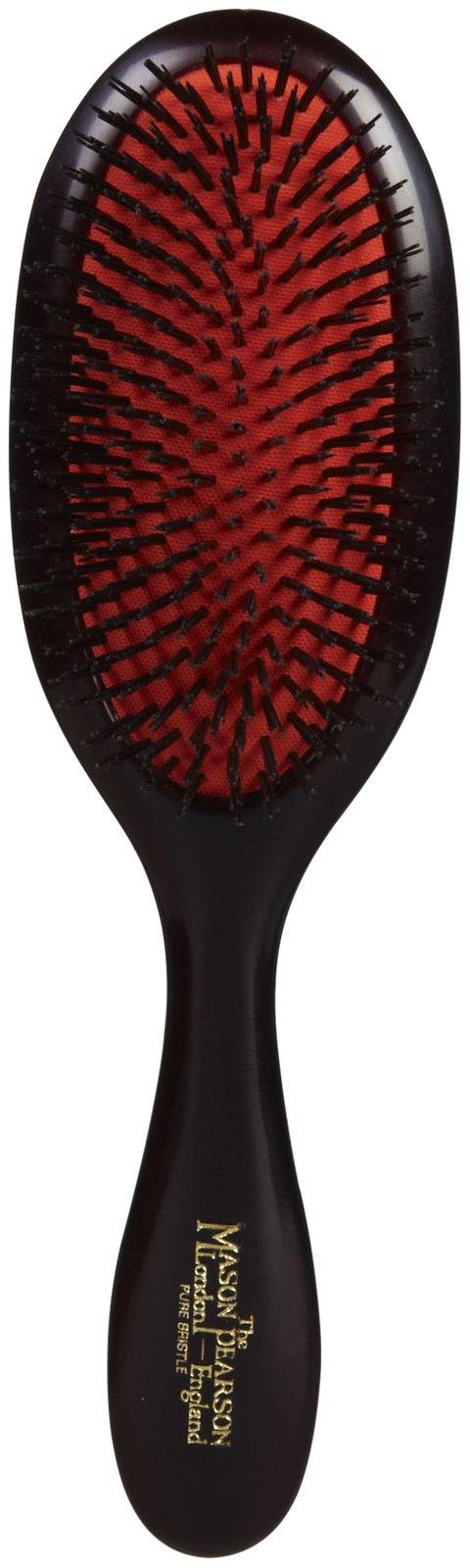 Mason Pearson Handy Bristle, Bristle Hair Brush, Ruby