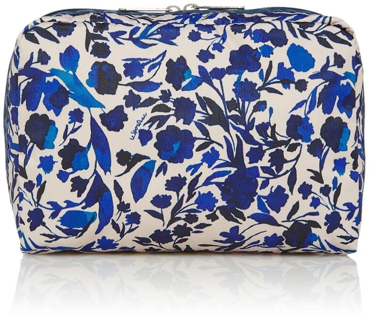 Lesportsac Extra Large Rectangular Cosmetic - Blooming Silhouettes