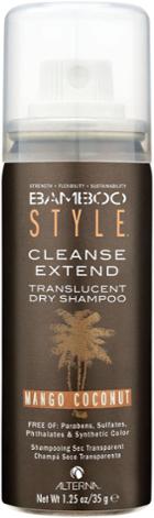 Alterna Bamboo Style Cleanse Extend Translucent Dry Shampoo - Mango Coconut - 1.25 Oz