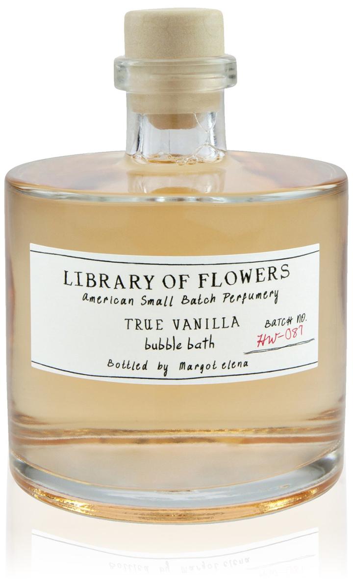 Library Of Flowers Bubble Bath, True Vanilla