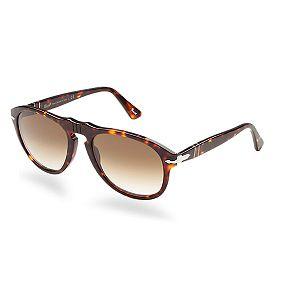Persol Sunglasses Po0649 54 Brown Lens, Brown, 1 Pr