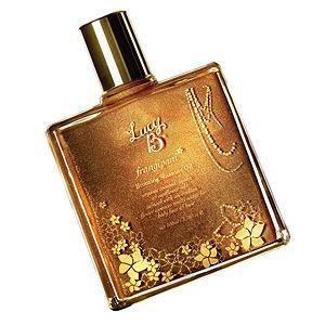 Lucy B Frangipani Bronzing Shimmer Oil