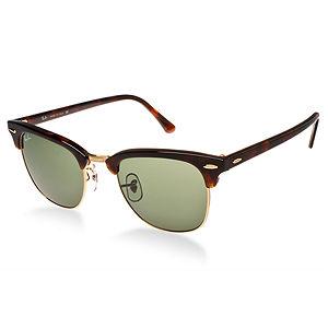 Ray-ban Sunglasses Rb3016 Sunglasses, Green Lens, Brown, 1 Pr