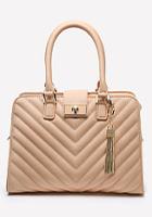 Bebe Misha Quilted Satchel