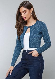 Bebe Jay Crop Cardigan